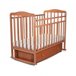 Детская кроватка SKV-Company Mitenica (163007) Орех А-5